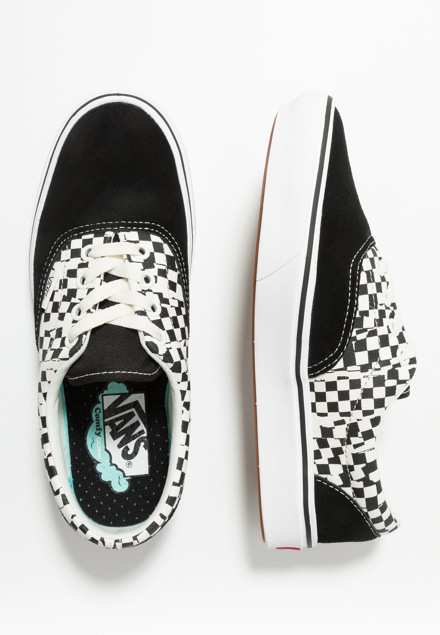 vans comfycush era checkerboard
