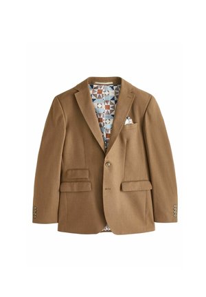 TAILORED FIT - REGULAR FIT - Anzugsakko - rust brown