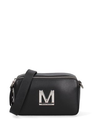 SHOULDER - Sac bandoulière - black and silver