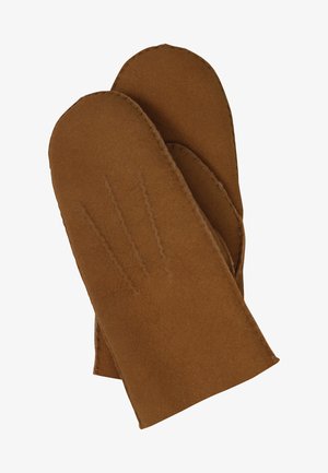 CASH-MERE Fingerhandschuh - hazelnut