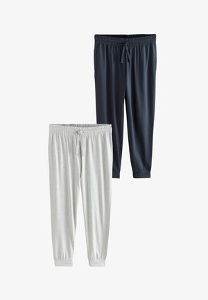 REGULAR FIT - CUFFED 2 PACK - Donji dio pidžame - navy blue light grey