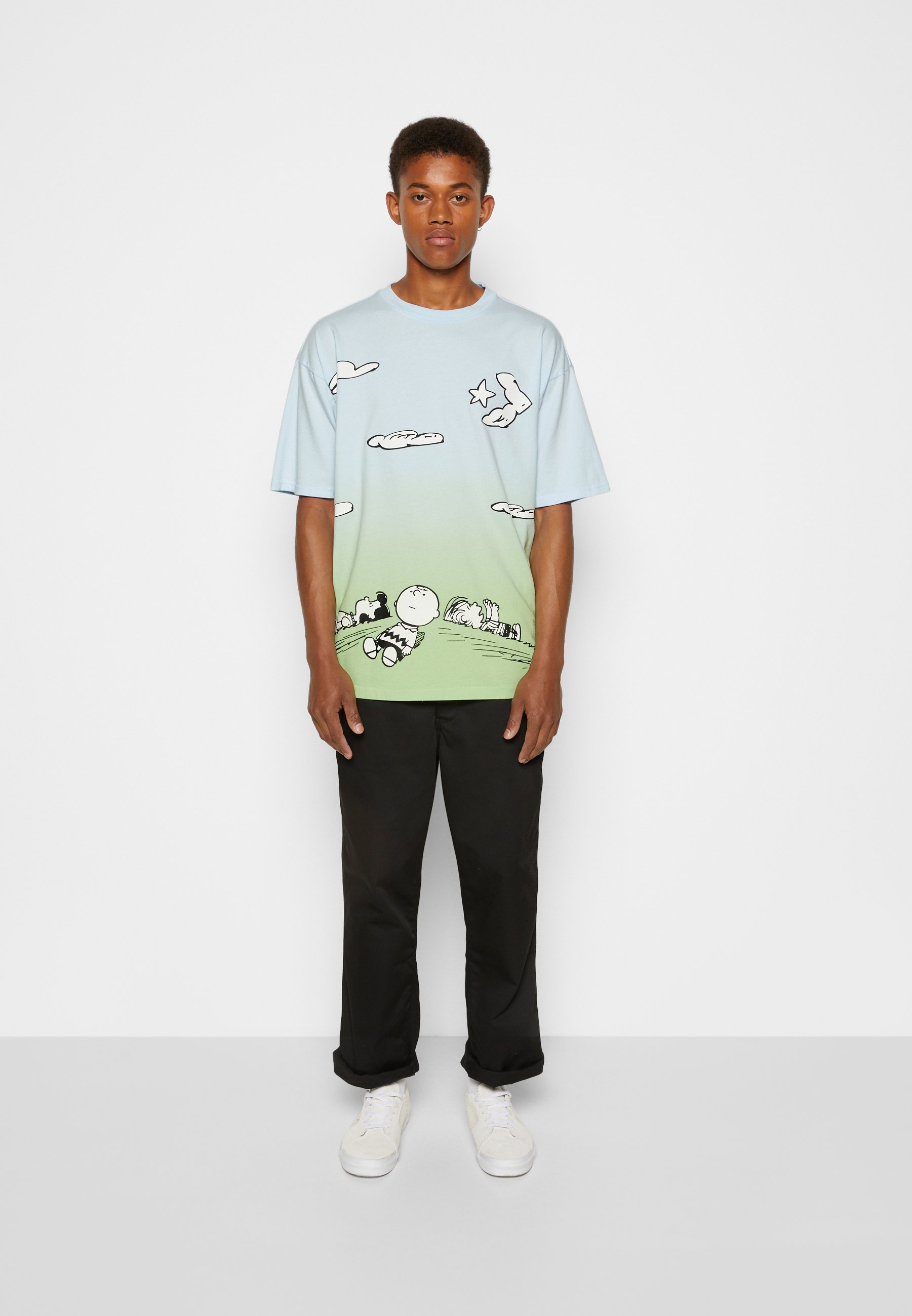 Converse PEANUTS CLOUD WATCHING TEE - T 