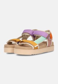 Maruti BEAU MULTI - Sandalen met plateauzool - brown