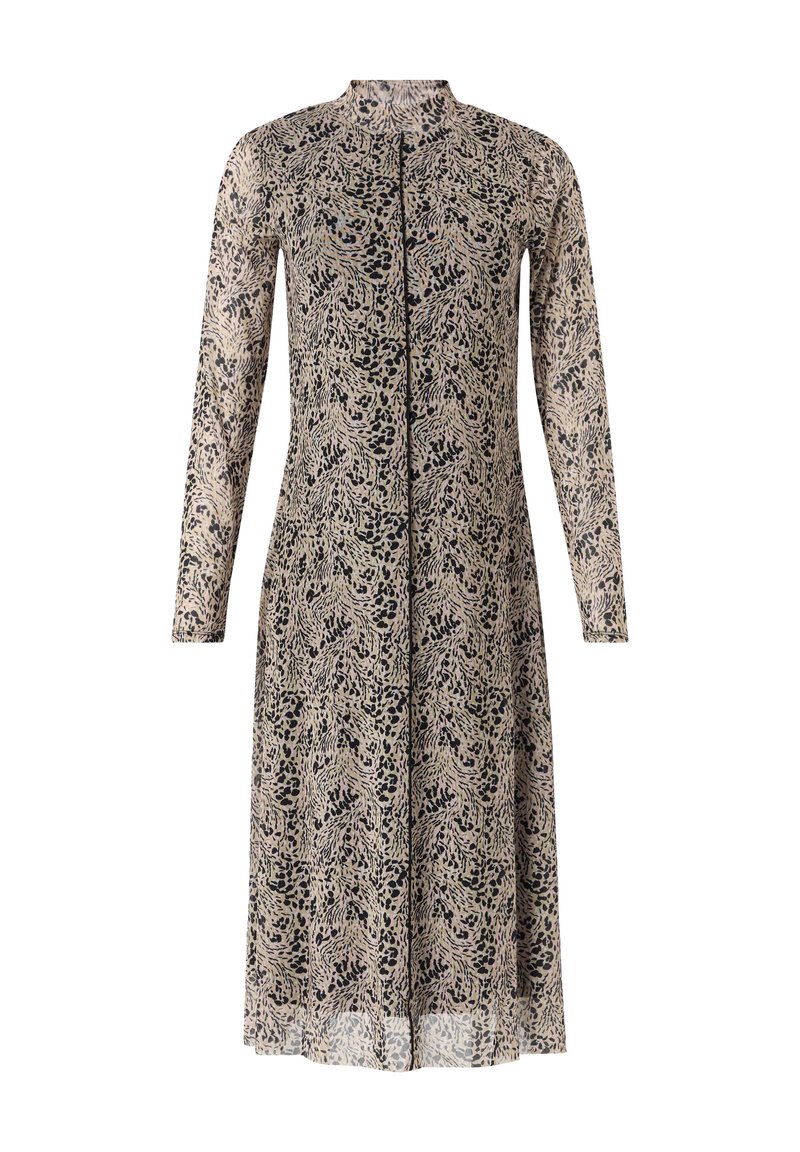 comma casual identity Jurk beige