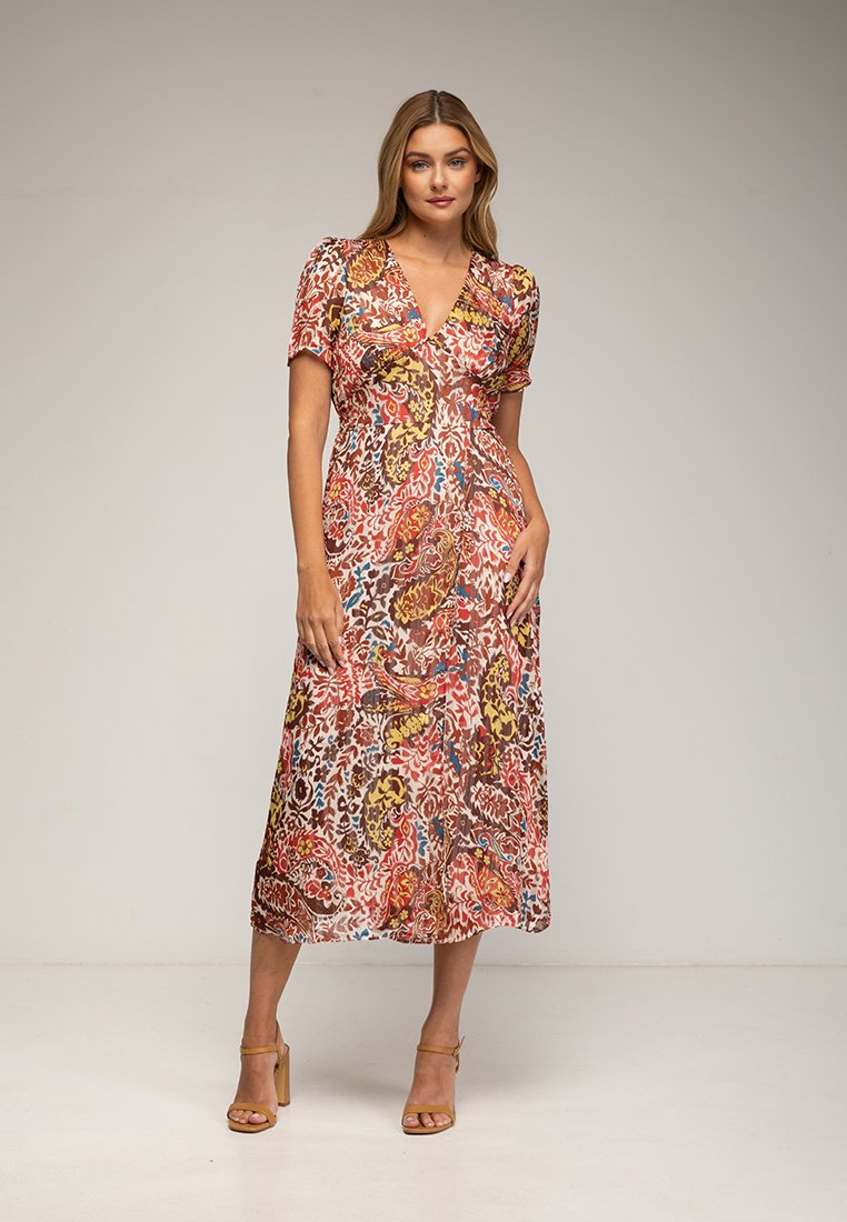 Tantra Maxi-jurk meerkleurig