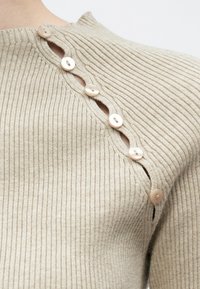 Envii ENLANA - Svetr - chinchilla mel