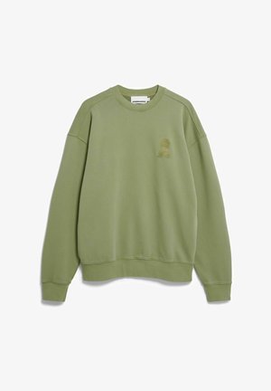 ARMEDANGELS, ICONIC Å GMT DYE - Sweatshirt - fatigue green washed