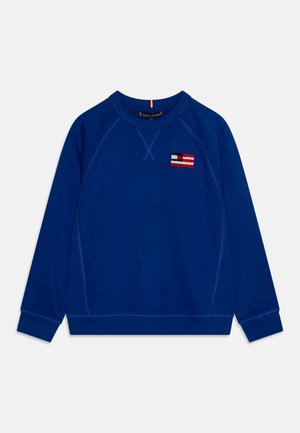 Tommy Hilfiger FLAG RELAXED UNISEX - Sweatshirt - wedge blue