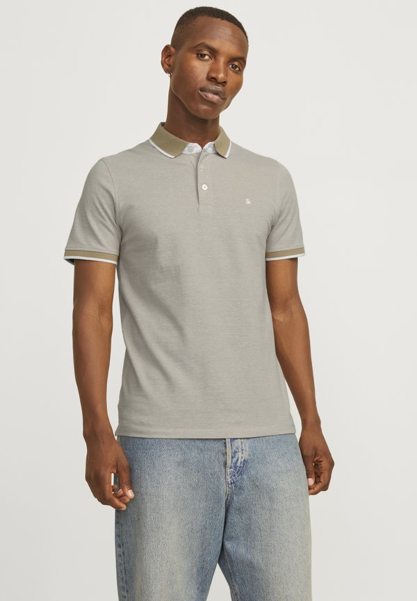 JJEPAULOS 2 PACK - Polo shirt - beige