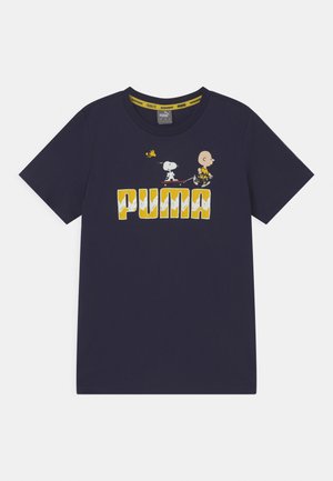 PUMA X PEANUTS GRAPHIC - T-shirt print - peacoat