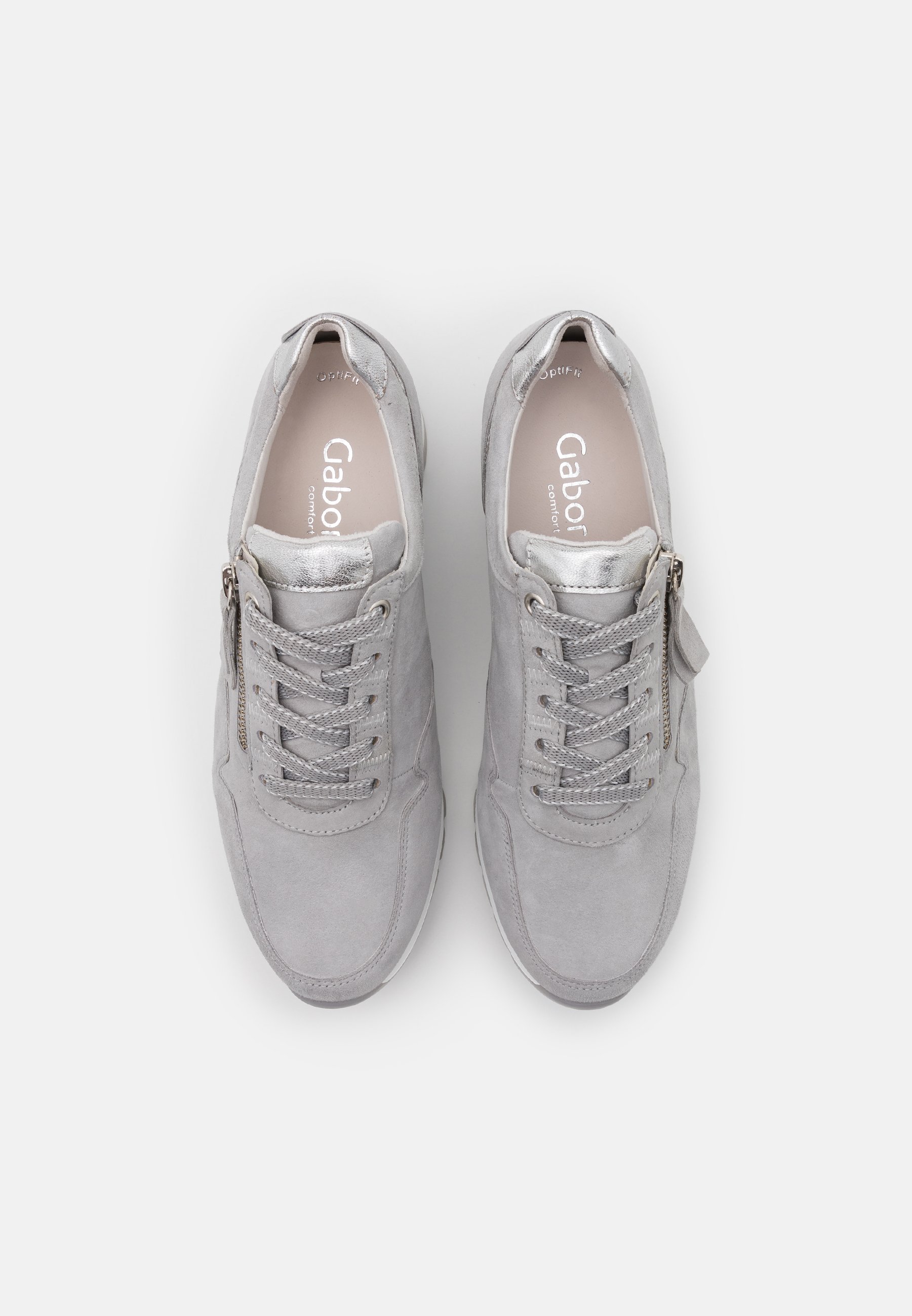 gabor silver trainers