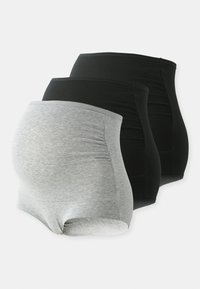MOM BRIEF HIGH 3 PACK - Alushousut - grey melange