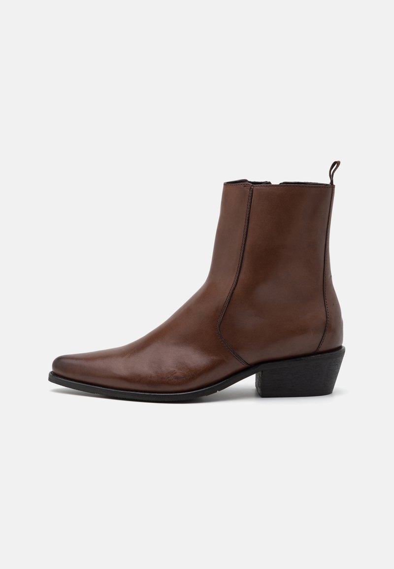 Zign LEATHER - Botines camperos - dark brown