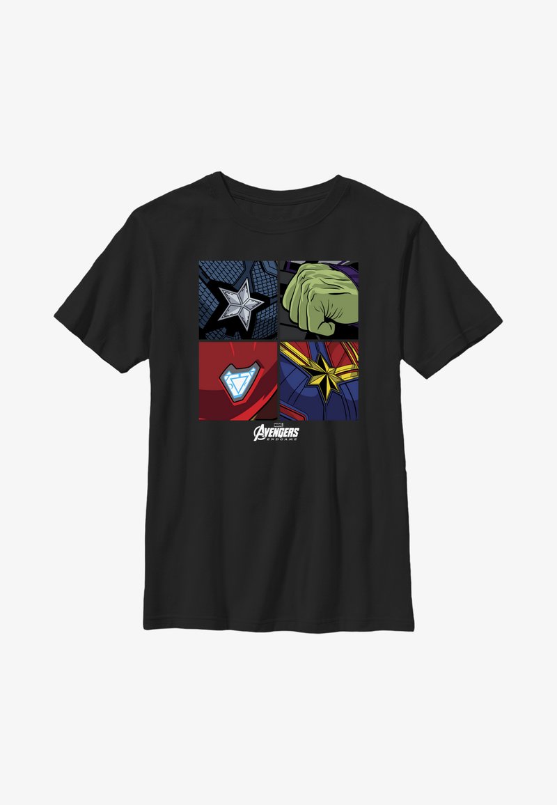 Marvel AVENGERS HERO EMBLEMS - T-shirt z nadrukiem
