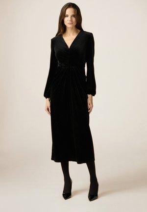 CON CRISTALLI - Cocktailjurk - nero