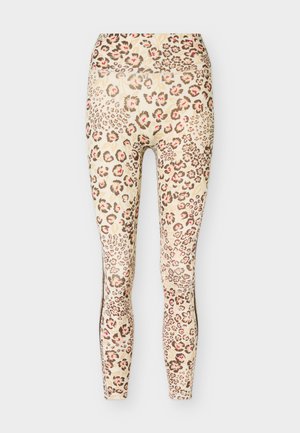 adidas Performance, ADIDAS X FARM RIO OPTIME - Leggings - ecru tint/multicolor/shadow brown