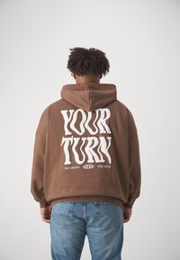 YOURTURN - UNISEX - Sweatshirt - brown Miniatyrbild 1