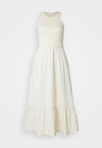 MIDI DRESS - Denní šaty - beige