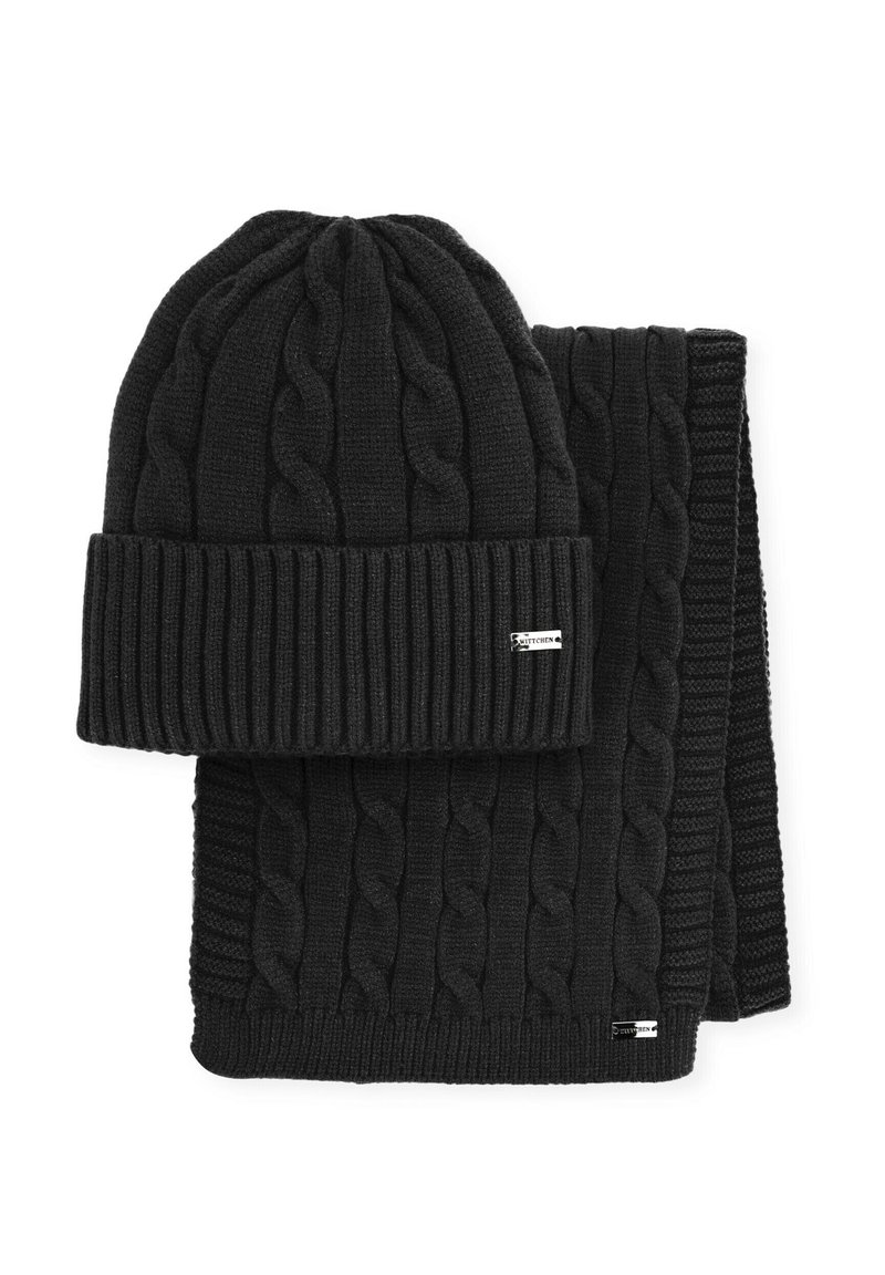 WITTCHEN SET - Sciarpa - black