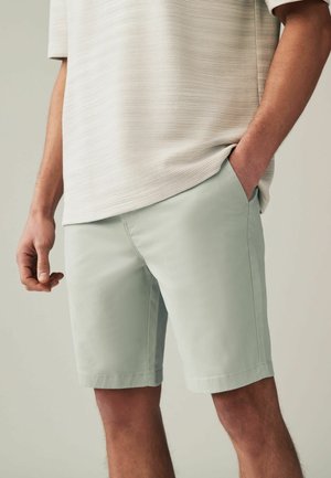 STRETCH SLIM FIT - Shorts - light green