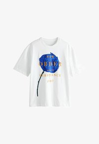 Unselected, white new order floral