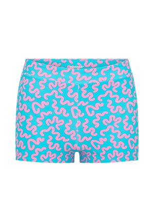 Bas de bikini - wavy blue
