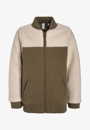 Friboo Mikina na zip - khaki