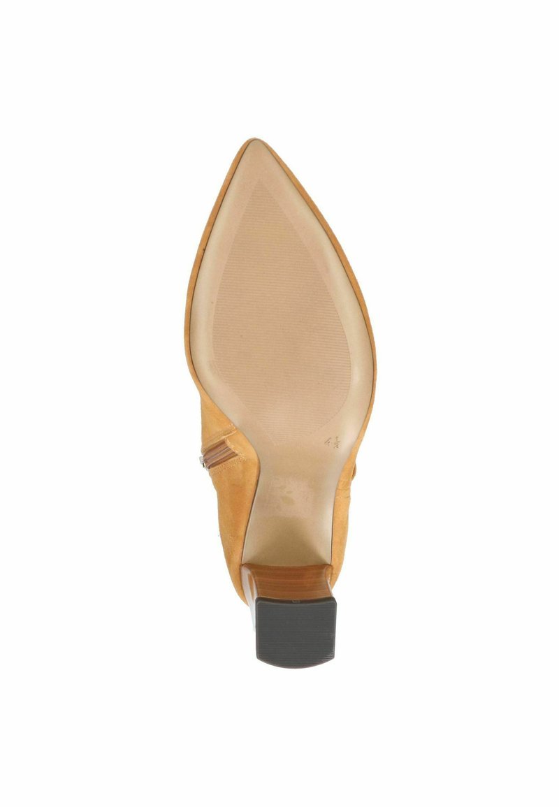 Damen Klassische Stiefel | Caprice High Heel Stiefelette curcuma suede/gelb - SB78269 Damen Klassische Stiefel | Caprice High Heel Stiefelette curcuma suede/gelb - SB78269