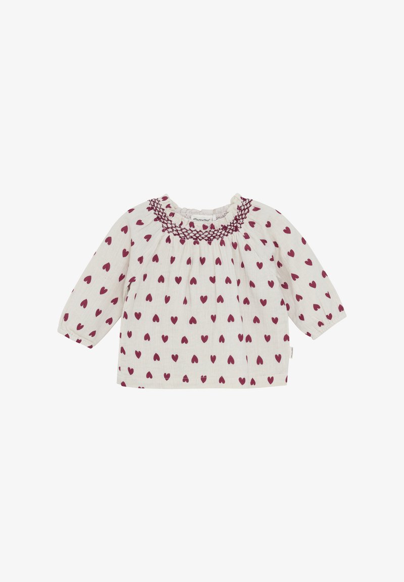 Minymo LONG SLEEVES - Long sleeved top - eggnog