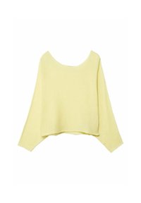 Stradivarius Strickpullover - yellow
