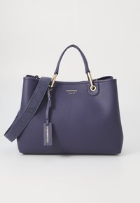 BAG SET - Tote bag - mirtillo/taupe