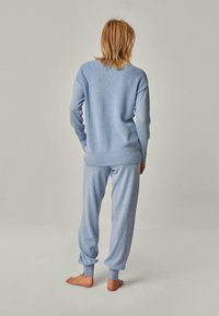 YOU LOOK PERFECT BELLA - MERINO LONG SLEEVE SWEATER WITH ROUND NECK - Strickpullover - himmelblau