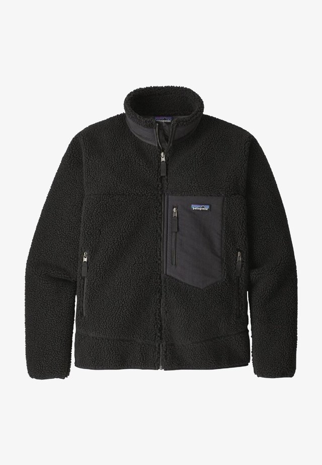 CLASSIC RETRO - Giacca in pile - black in black