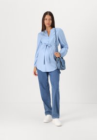 MAMALICIOUS MLELVA LIA  - Bluse - soft chambray
