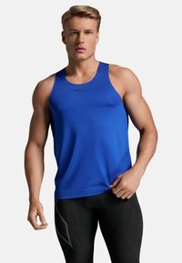 LIGHT SPEED SINGLET - Linne - surf-black reflective