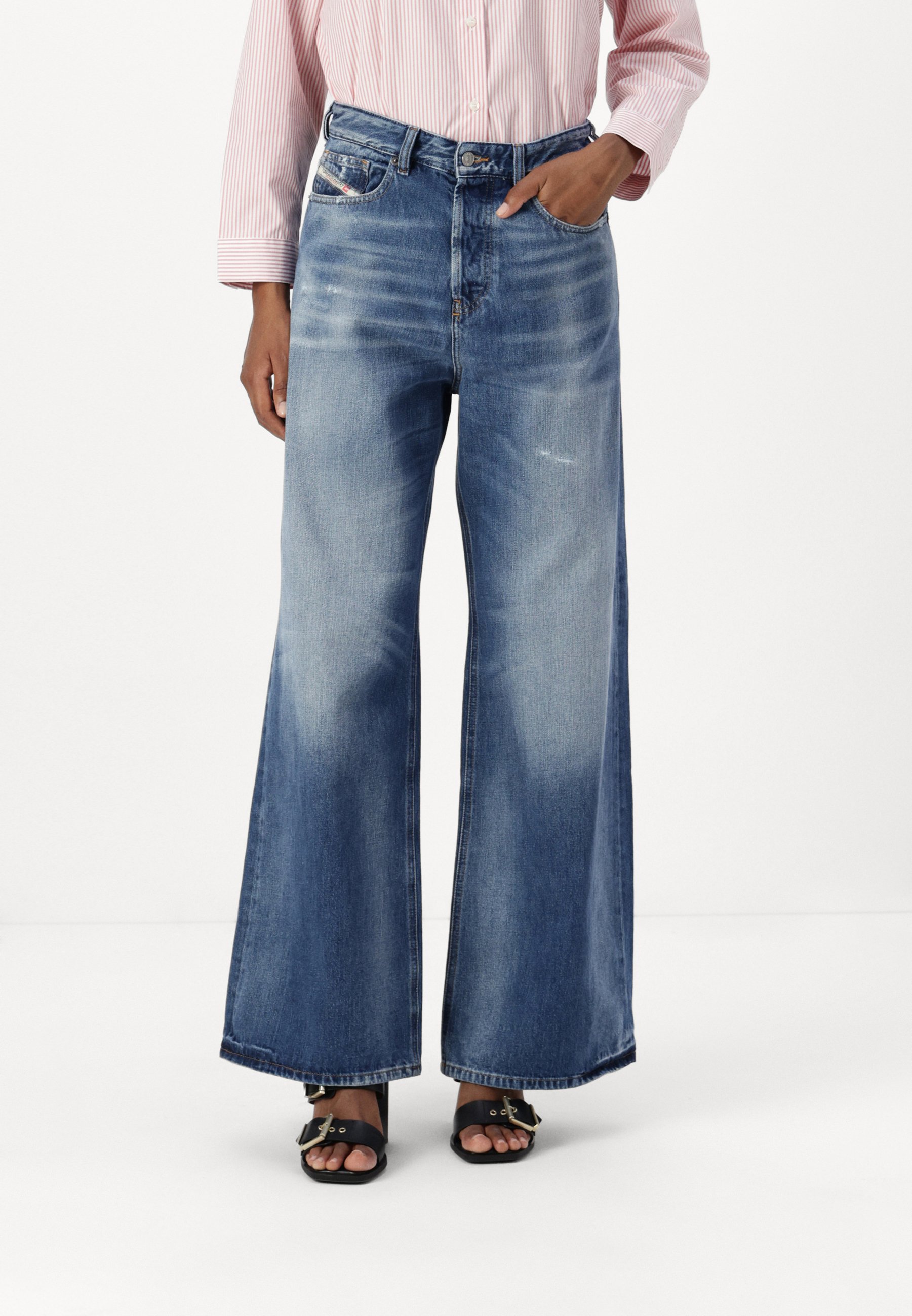 Diesel 1996 D-SIRE - Jeans Relaxed Fit - blue denim - Zalando.de