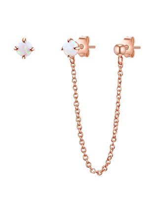 Earrings - rose gold-coloured