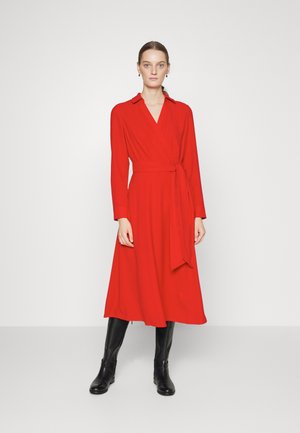 ROWELLA LONG SLEEVE DAY DRESS - Abito a camicia - lipstick red