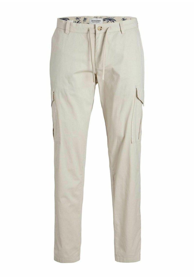 jack & jones Cargobroek crème