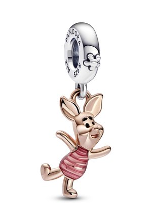 Pandora DISNEY WINNIE THE POOH PIGLET DANGLE - Charm - sterling silver and rose gold plated