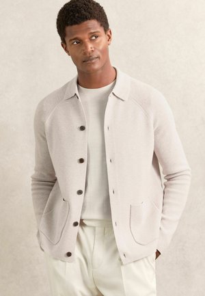Adīta jaka - oatmeal brown