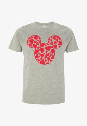 Disney DISNEY CLASSIC MICKEY MICKEY HEARTS FILL - T-shirt z nadrukiem