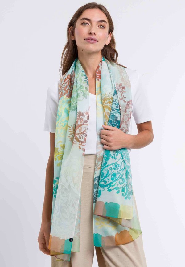 PAISLEY STOLA - Schal - powder mint