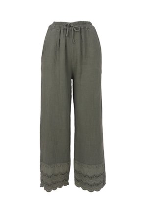 Seasons of April, INES MUSSELIN - Trousers - dark khaki