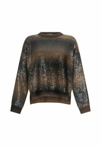 LIU JO WITH SEQUINS - Maglione - dark brown