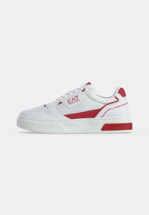 EA7 Emporio Armani, NEW PREMIUM COURT UNISEX - Маратонки - white/haute red