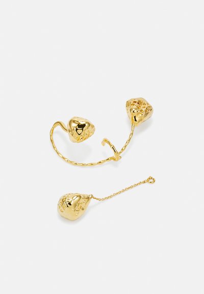 Kinks Lab BLOBEAD CUFF WITH DETACHABLE CHANDELIER - Σκουλαρίκια - gold coloured