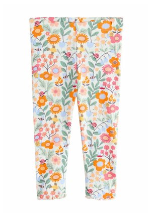 Leggings - Byxor - orange ditsy floral