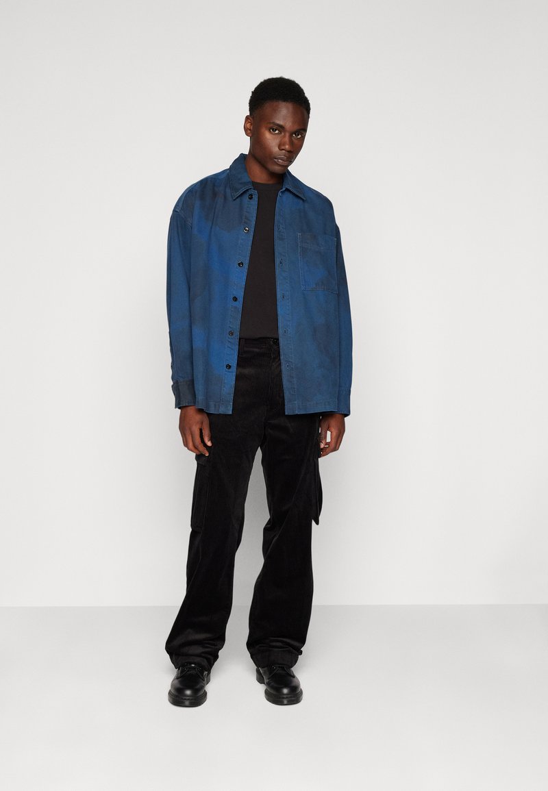 G-STAR BOXY FIT OVERSHIRT - Shirt - sea blue/vintage denim wash 