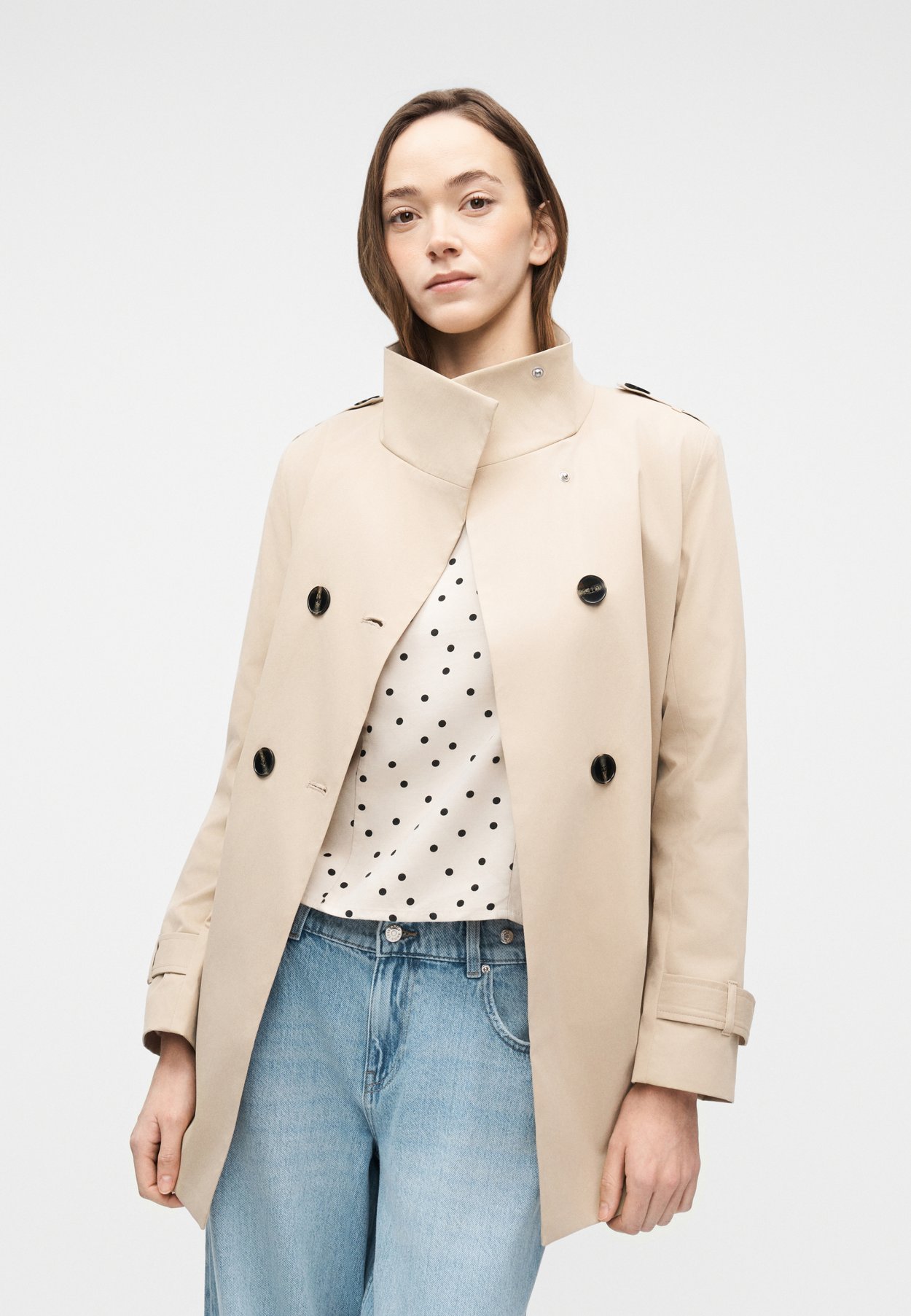 ONLORCHID HIGH COLLAR COAT